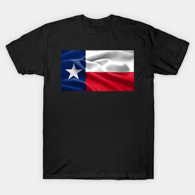 Texas Flag T-Shirt by SpacemanTees